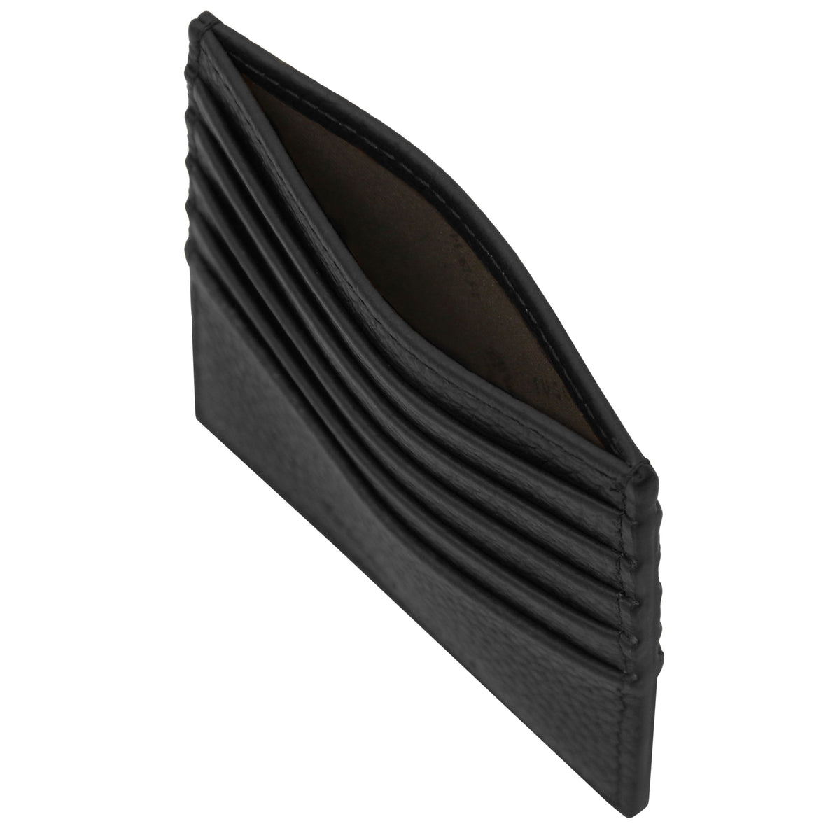 Porte-cartes homme DIECI en cuir grainé 10 cartes