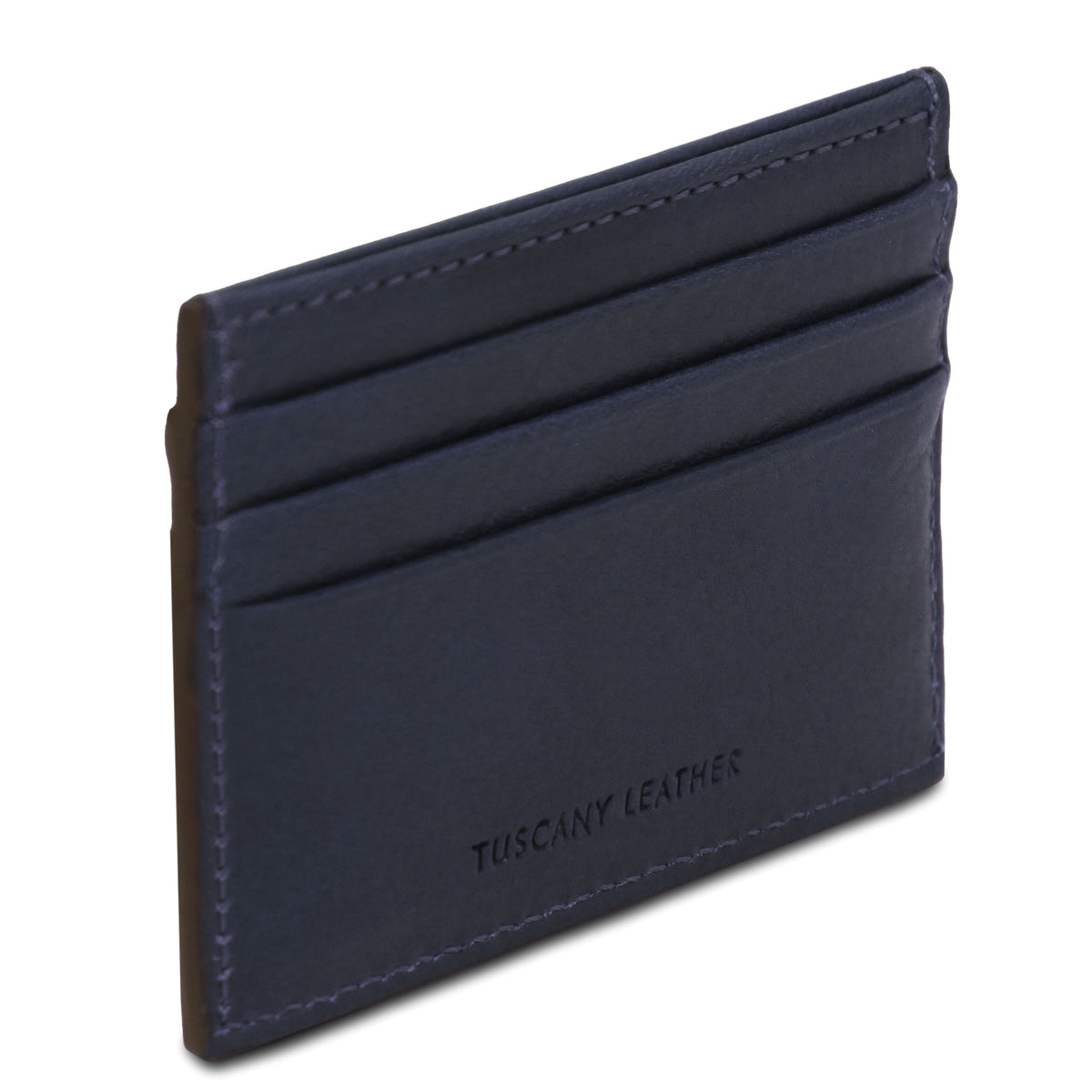 Porte-cartes homme SEI en cuir pleine fleur 6 cartes