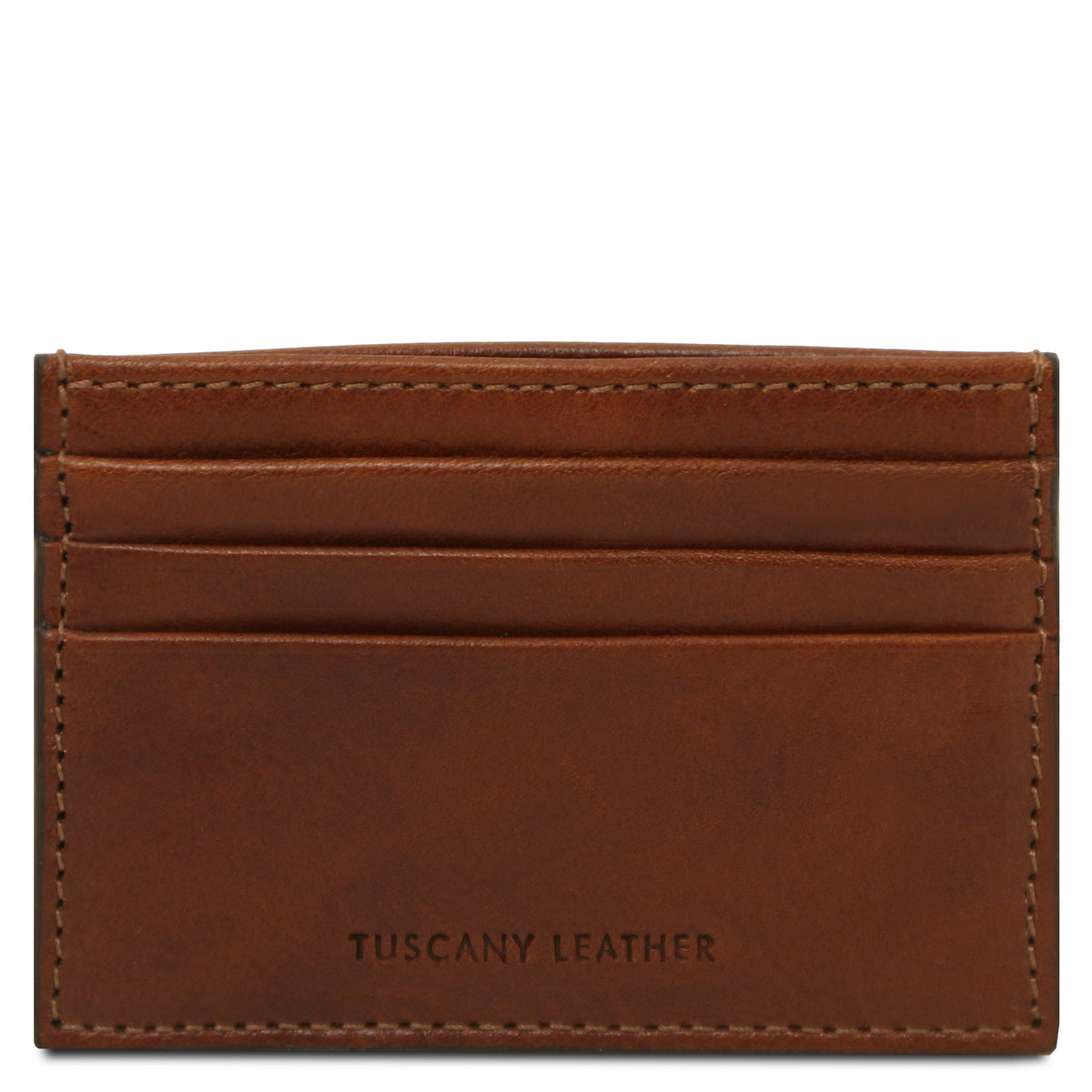 Porte-cartes homme SEI en cuir pleine fleur 6 cartes