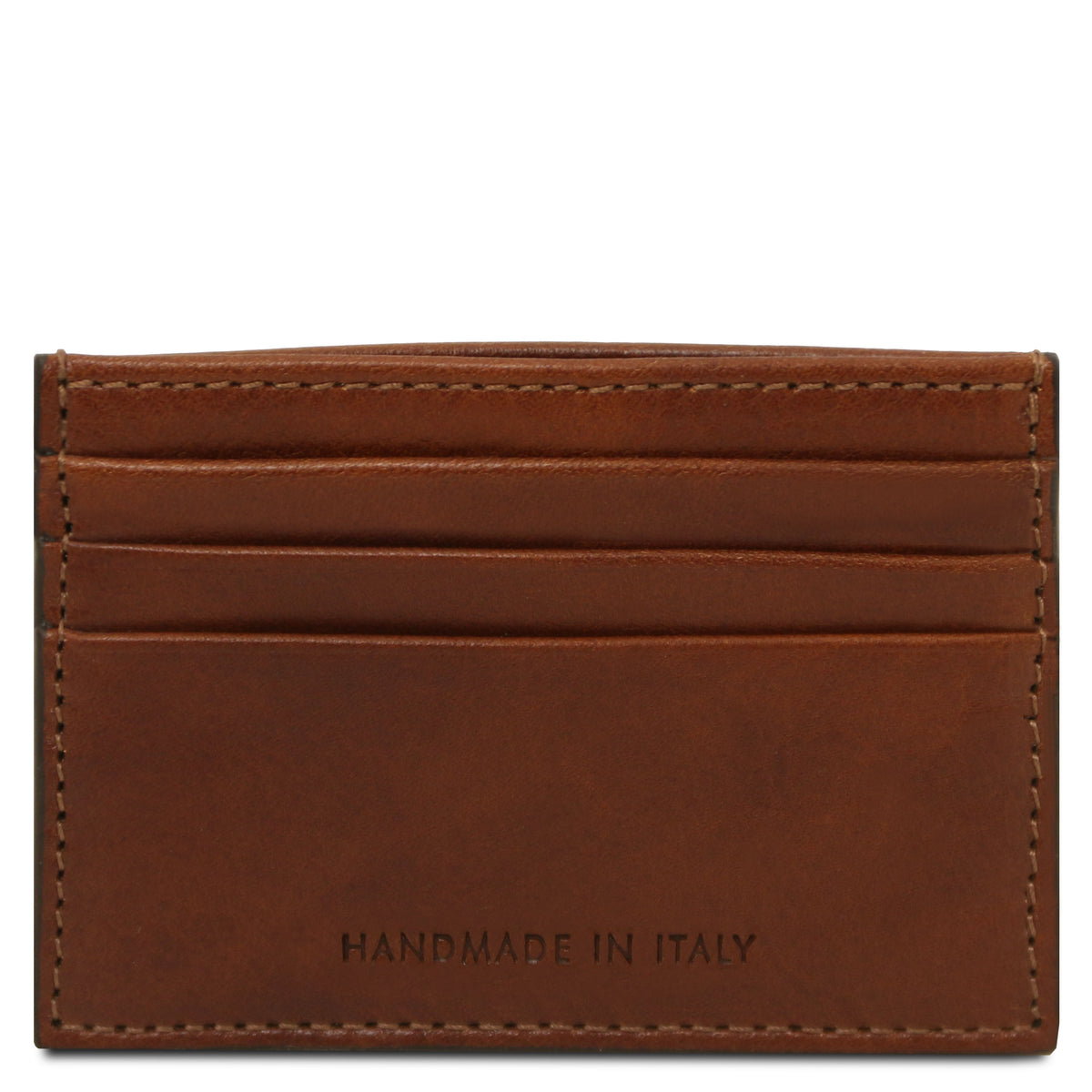 Porte-cartes homme SEI en cuir pleine fleur 6 cartes