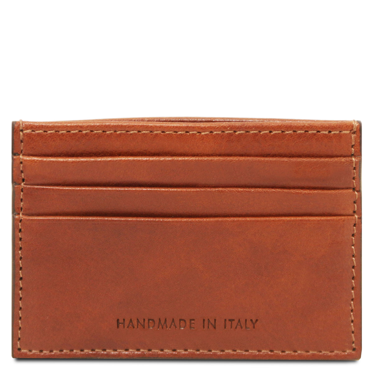 Porte-cartes homme SEI en cuir pleine fleur 6 cartes