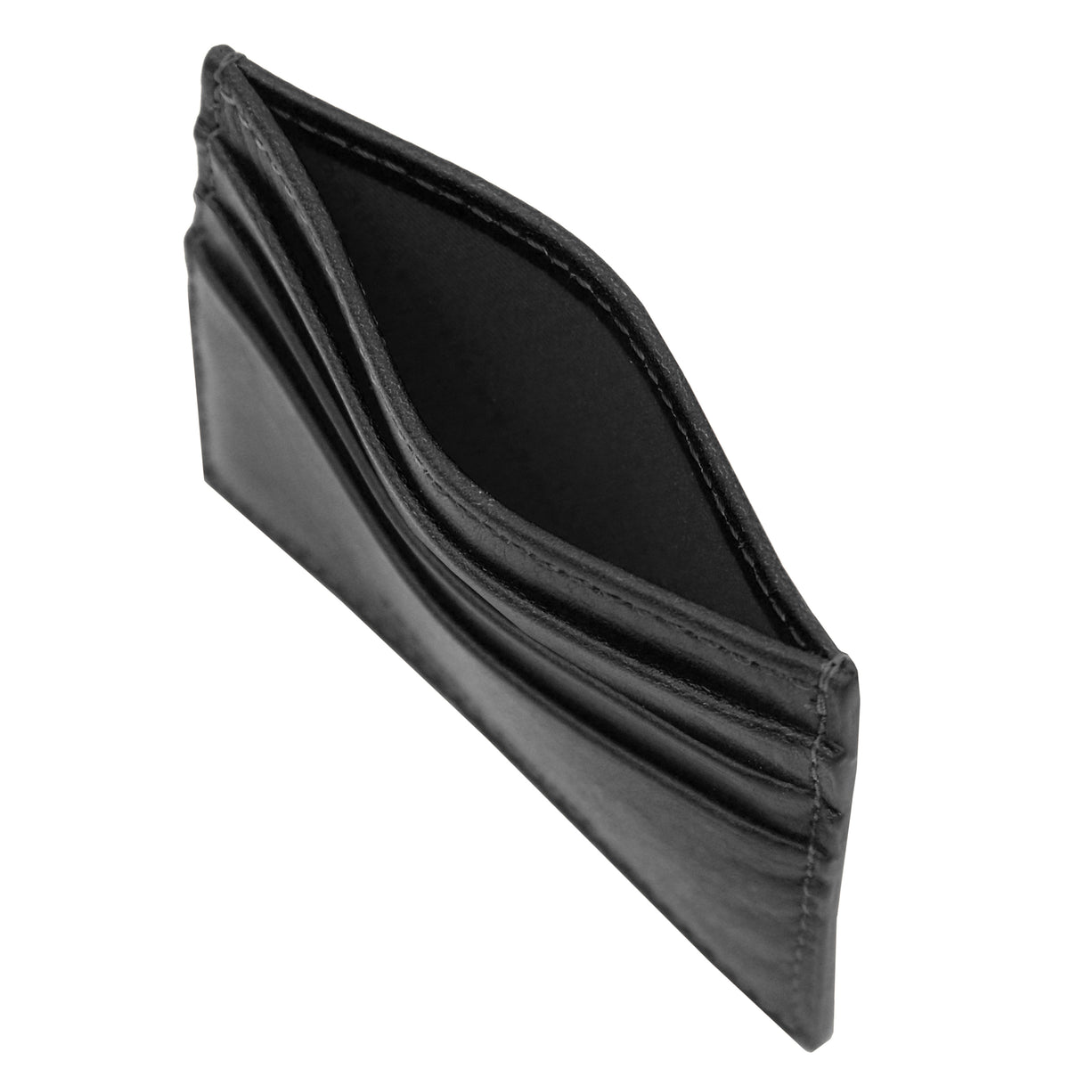 Porte-cartes homme SEI en cuir pleine fleur 6 cartes
