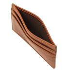 Porte-cartes homme QUATTRO en cuir pleine fleur 4 cartes