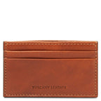 Porte-cartes homme QUATTRO en cuir pleine fleur 4 cartes