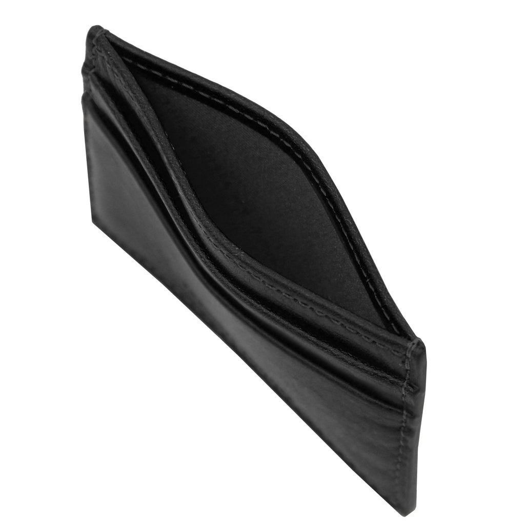 Porte-cartes homme QUATTRO en cuir pleine fleur 4 cartes