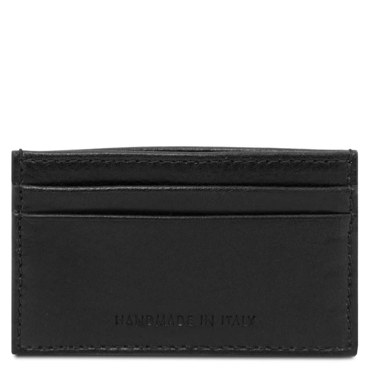 Porte-cartes homme QUATTRO en cuir pleine fleur 4 cartes