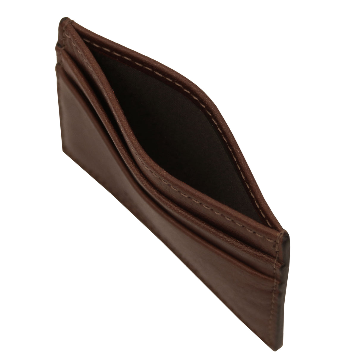 Porte-cartes homme QUATTRO en cuir pleine fleur 4 cartes