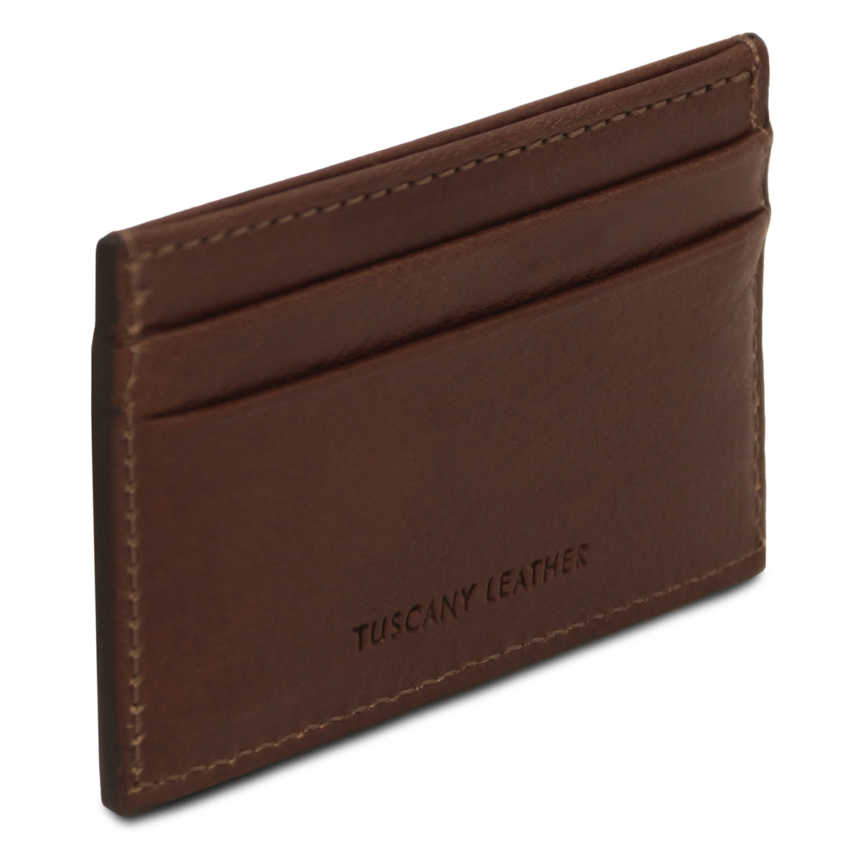 Porte-cartes homme QUATTRO en cuir pleine fleur 4 cartes