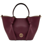 Sac cabas femme LEGAME compact en cuir véritable forme évasée