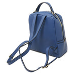 Sac à dos femme PRISMA compact en cuir véritable grainé