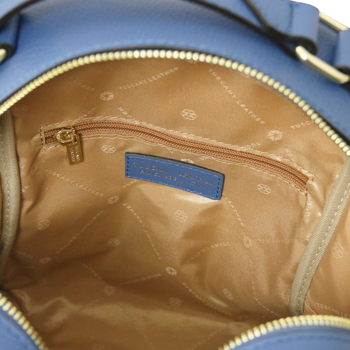Sac à dos femme PRISMA compact en cuir véritable grainé