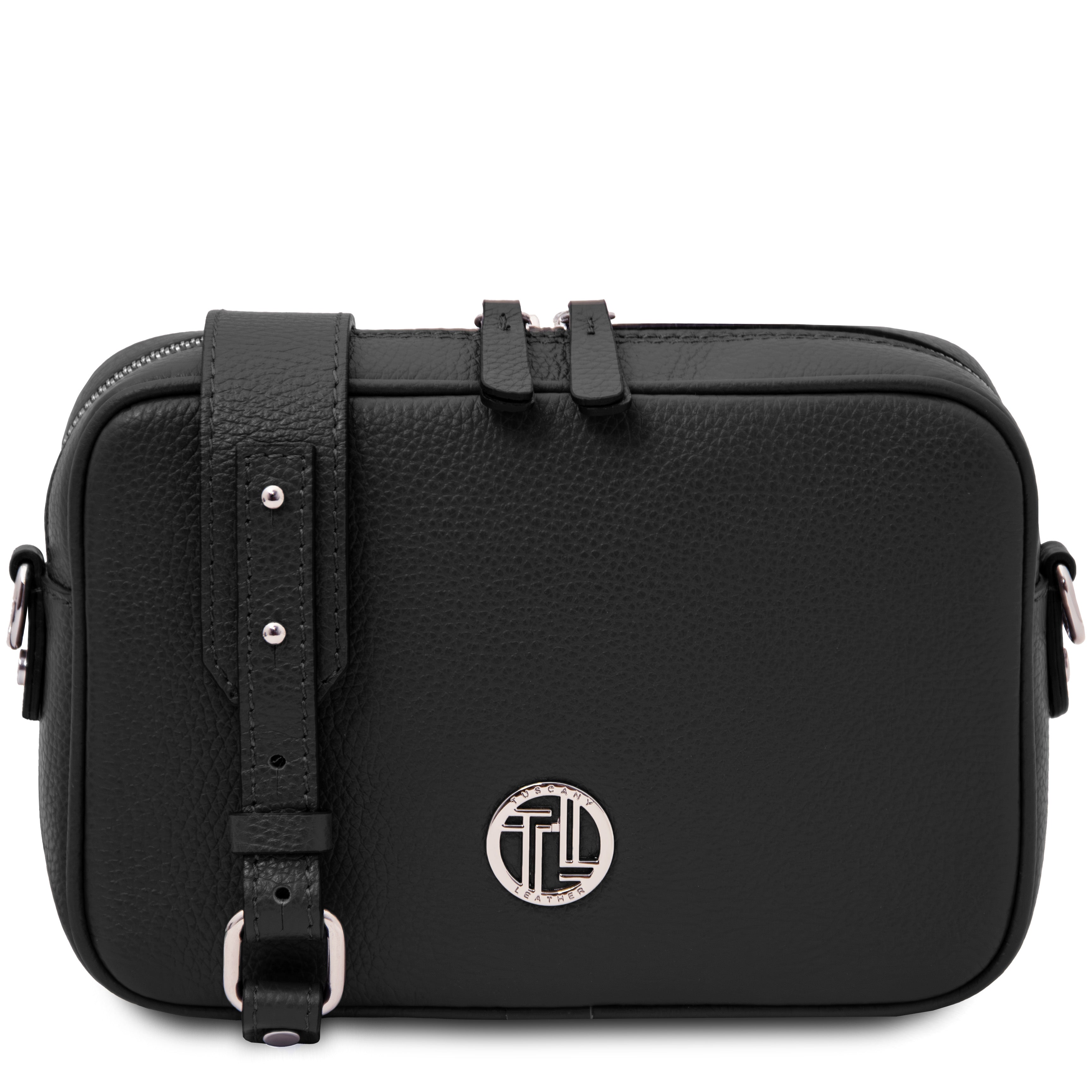 CUBETTO — Sac bandoulière compact en cuir grainé Image principale du produit