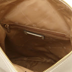 Sac à dos femme DUBLIN souple en cuir véritable grainé
