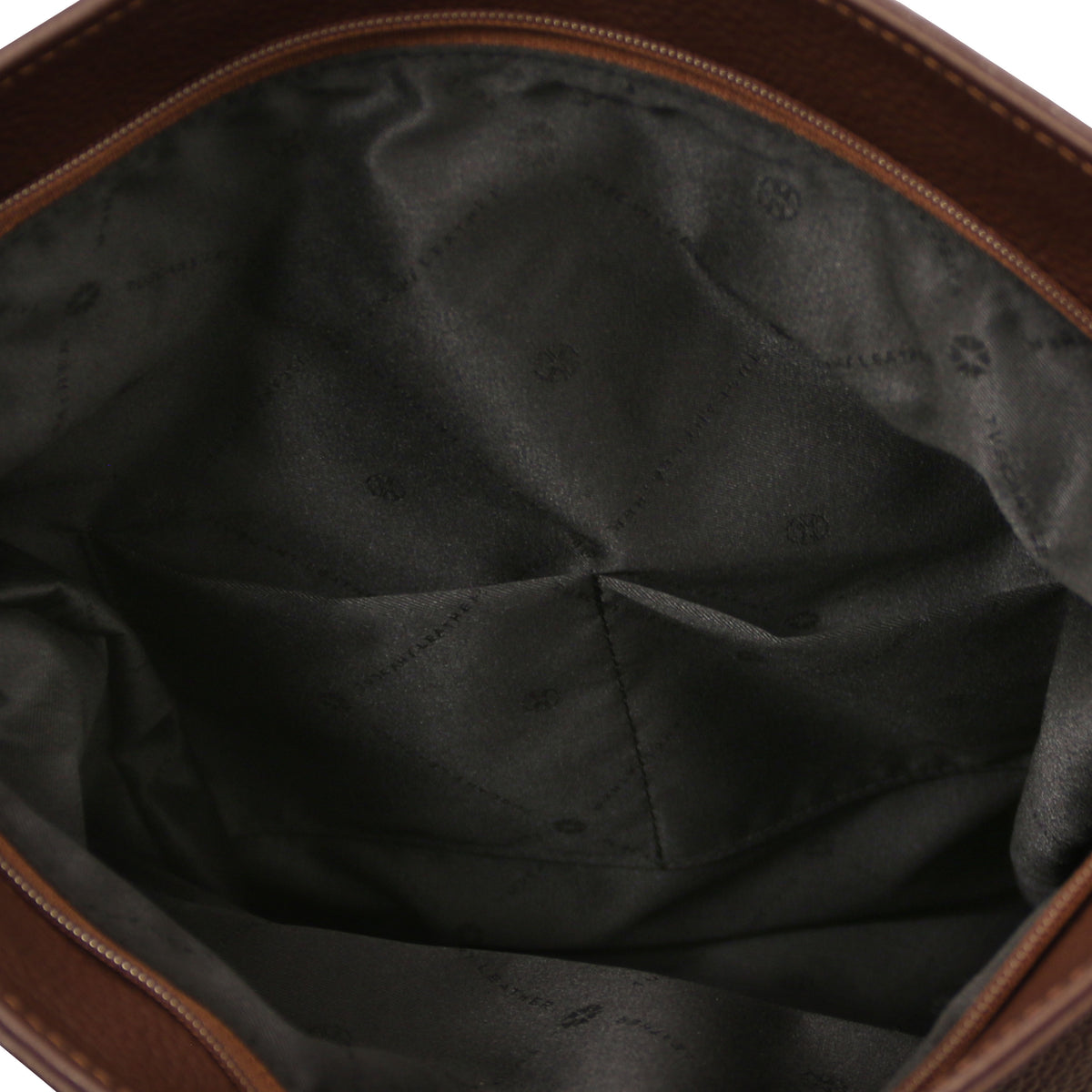 Sac à dos femme LONDON roll-top en cuir véritable grainé vintage