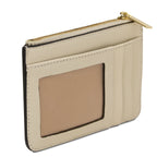 Porte-cartes femme VITA en cuir pleine fleur avec dragonne
