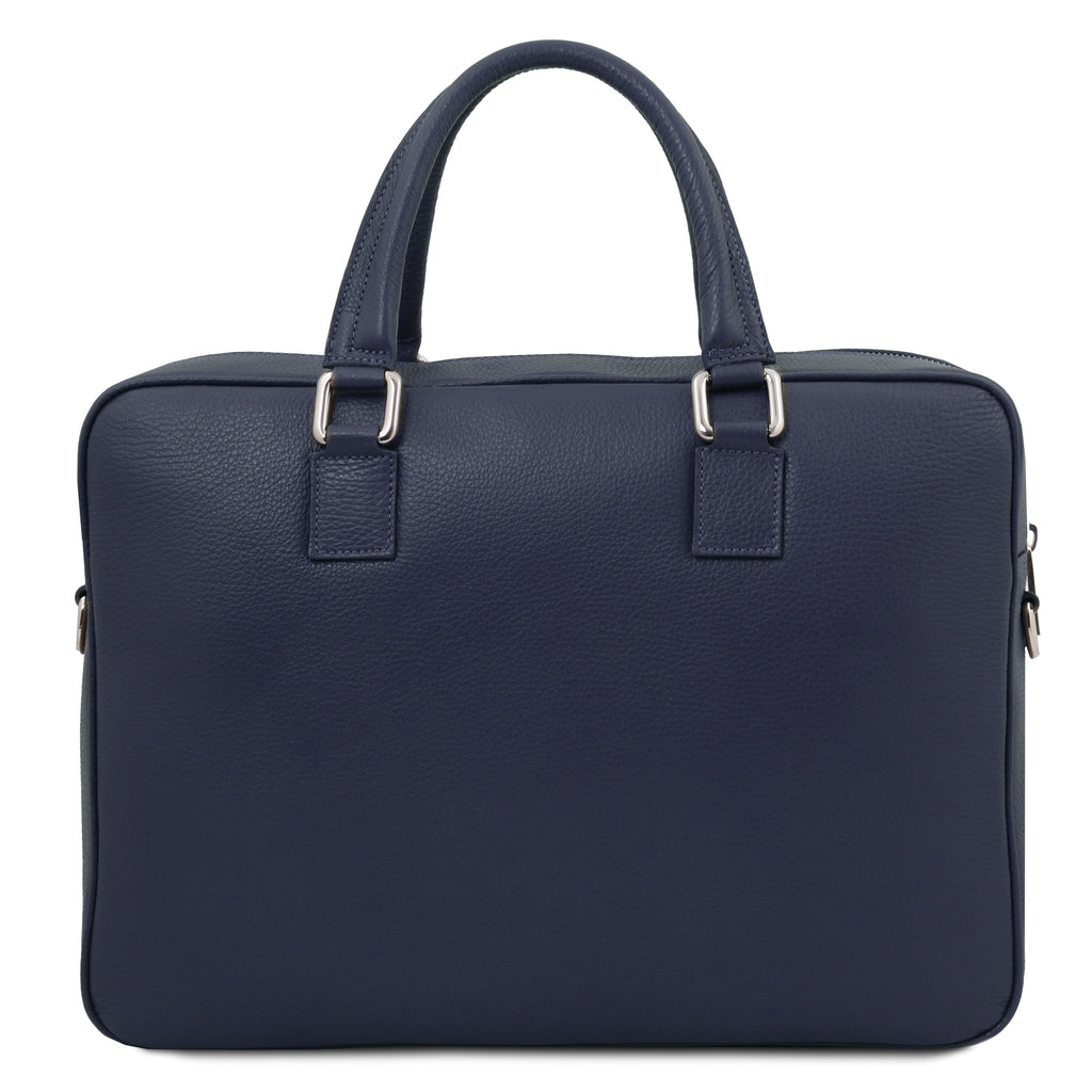 Cartable homme TREVISO cuir grainé ordinateur 15 pouces