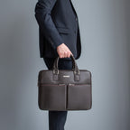 Cartable homme TREVISO cuir grainé ordinateur 15 pouces