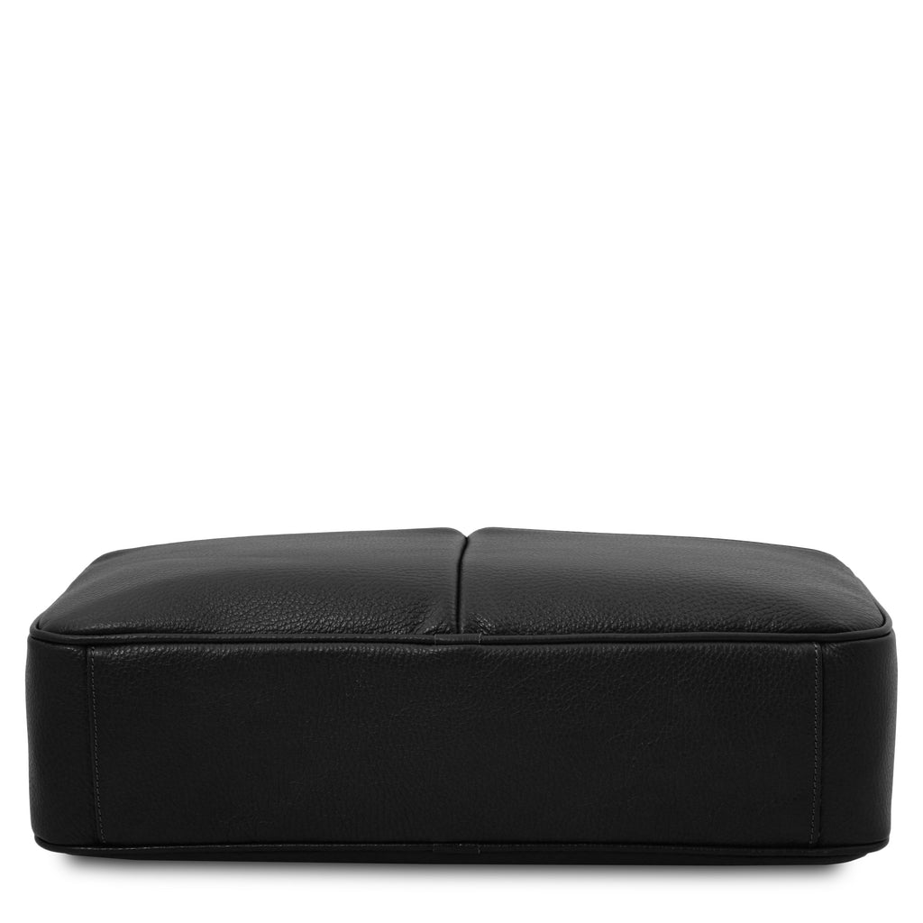 Cartable homme TREVISO cuir grainé ordinateur 15 pouces
