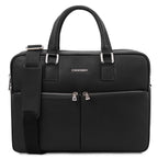 Cartable homme TREVISO cuir grainé ordinateur 15 pouces