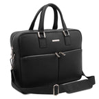 Cartable homme TREVISO cuir grainé ordinateur 15 pouces