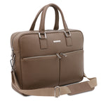 Cartable homme TREVISO cuir grainé ordinateur 15 pouces