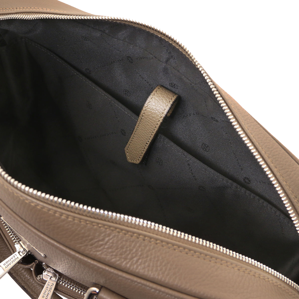 Cartable homme TREVISO cuir grainé ordinateur 15 pouces