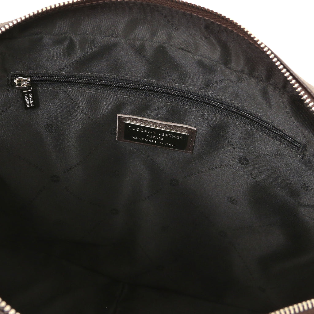 Cartable homme TREVISO cuir grainé ordinateur 15 pouces