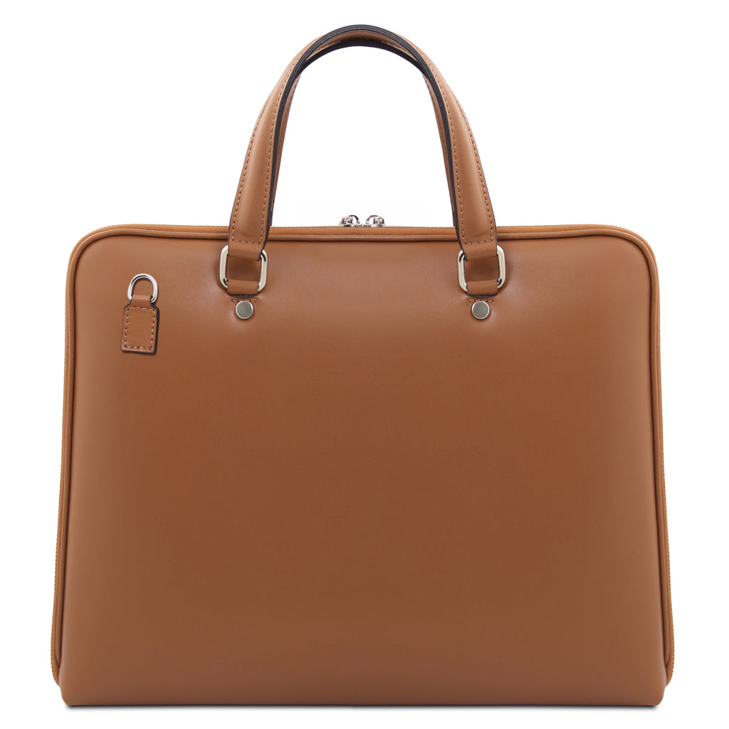 Sac business cuir Saffiano 2 compartiments format A4 VERONA