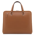 Sac business cuir Saffiano 2 compartiments format A4 VERONA