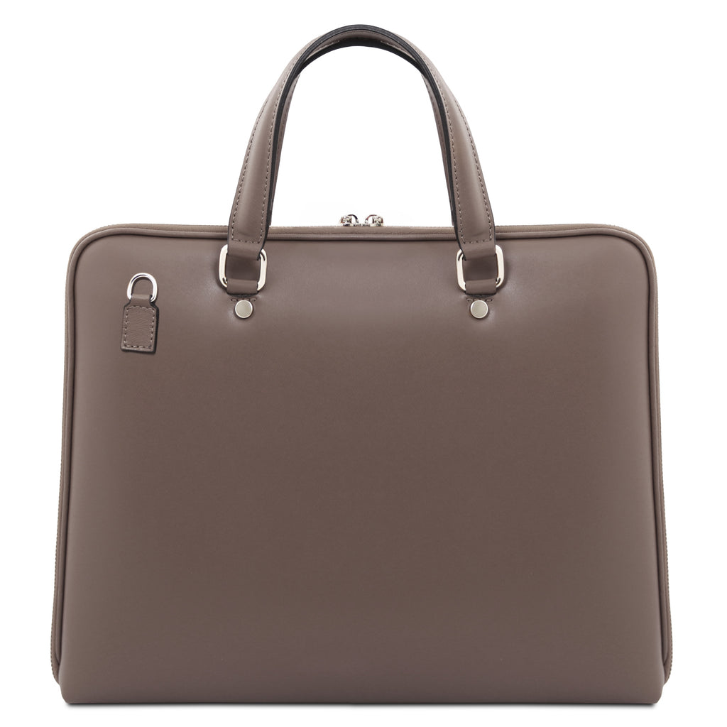 Sac business cuir Saffiano 2 compartiments format A4 VERONA