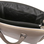 Sac business cuir Saffiano 2 compartiments format A4 VERONA