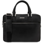 Cartable homme porte ordinateur cuir grainé format A4 FERRARA