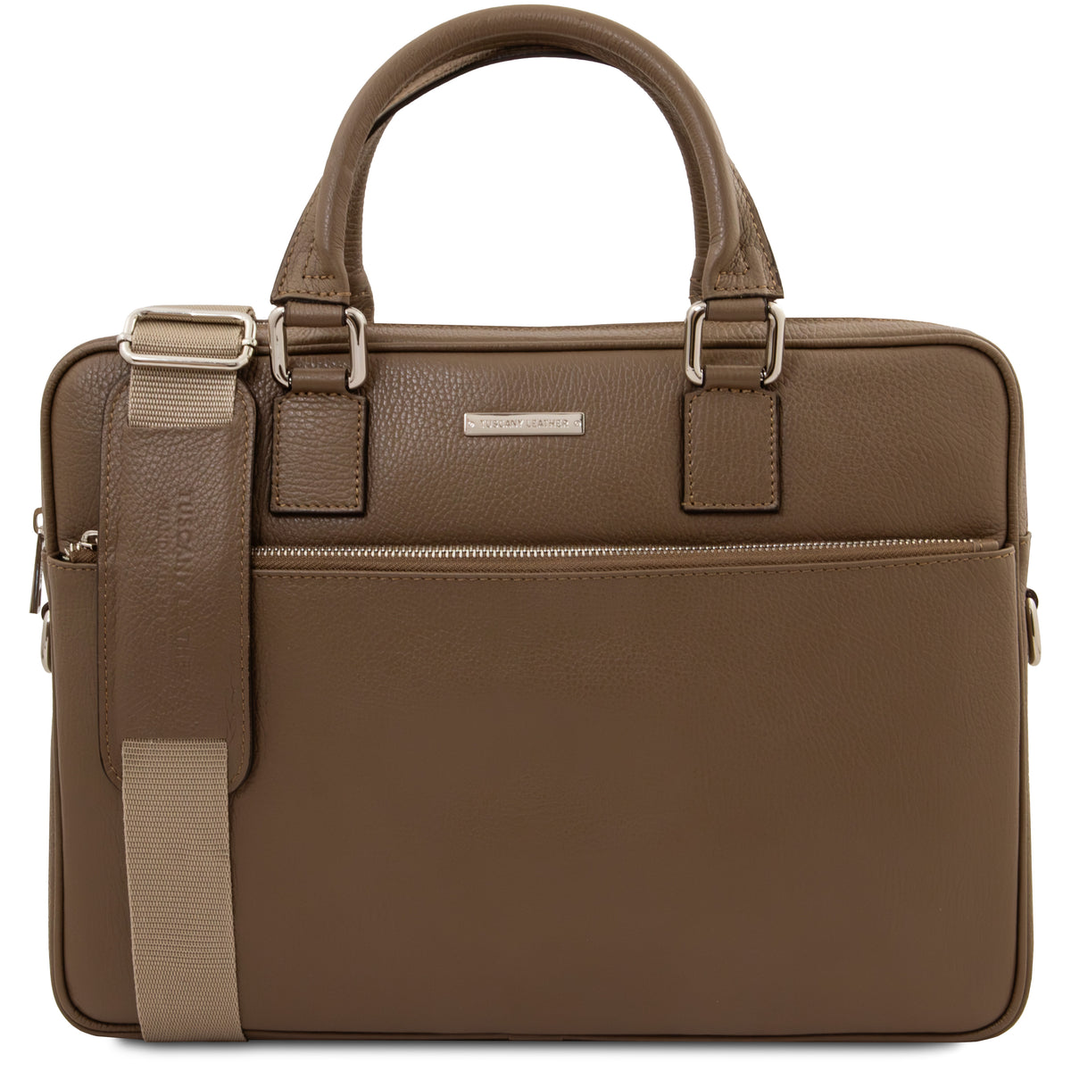 Cartable homme porte ordinateur cuir grainé format A4 FERRARA Image principale du produit