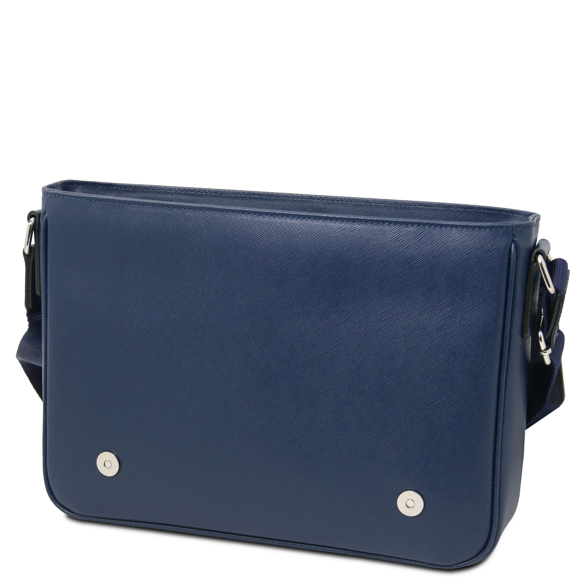 Sac messenger homme cuir Saffiano A4 2 compartiments TORINO