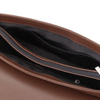 Sac messenger homme cuir Saffiano A4 2 compartiments TORINO