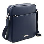 Sac bandoulière homme cuir Saffiano compact LUKE