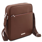 Sac bandoulière homme cuir Saffiano compact LUKE