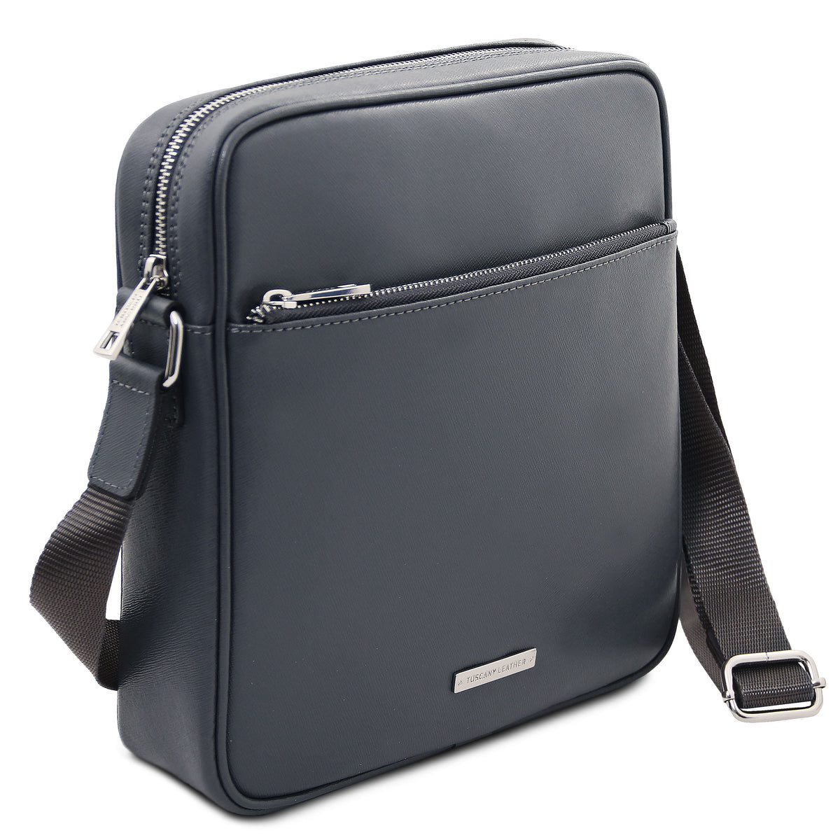 Sac bandoulière homme cuir Saffiano compact LUKE