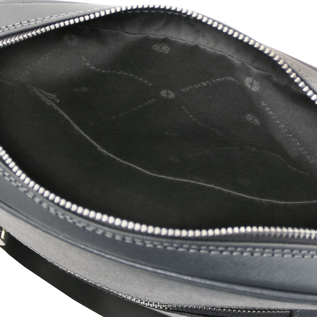 Sac bandoulière homme cuir Saffiano compact LUKE