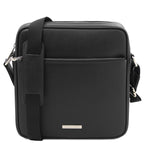 Sac bandoulière homme cuir Saffiano compact LUKE