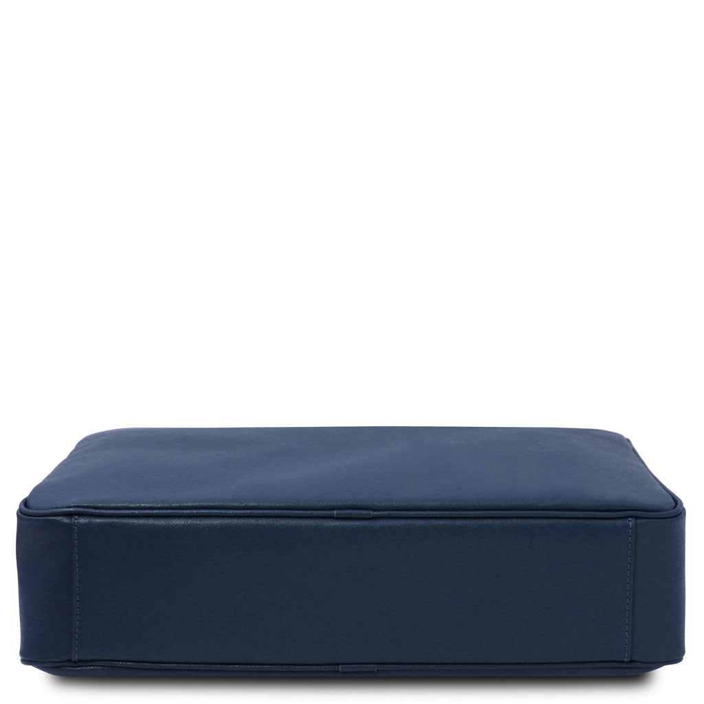 Cartable homme cuir Saffiano ordinateur 15 pouces TORINO