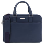 Cartable homme cuir Saffiano ordinateur 15 pouces TORINO