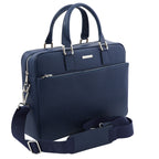 Cartable homme cuir Saffiano ordinateur 15 pouces TORINO