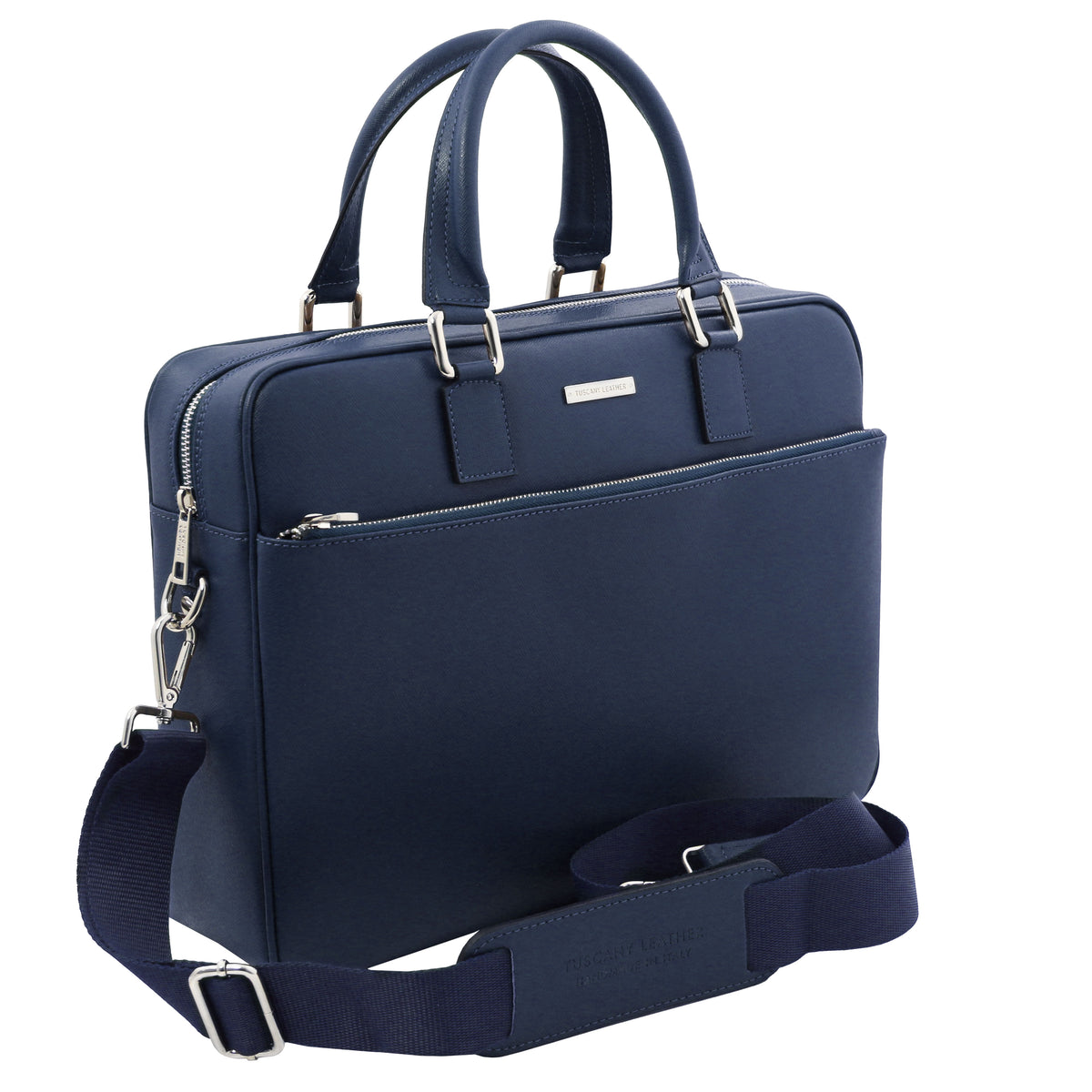 Cartable homme cuir Saffiano ordinateur 15 pouces TORINO