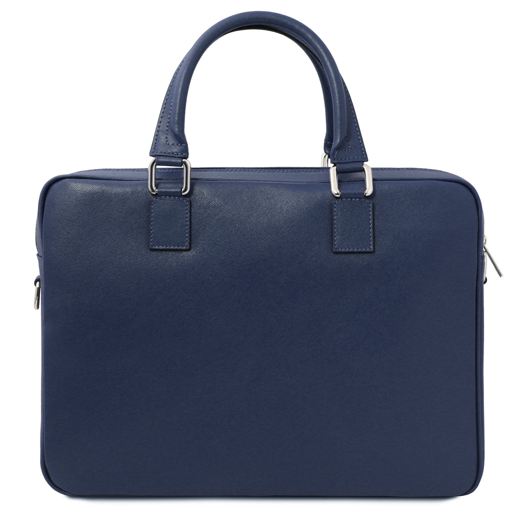Cartable homme cuir Saffiano ordinateur 15 pouces TORINO