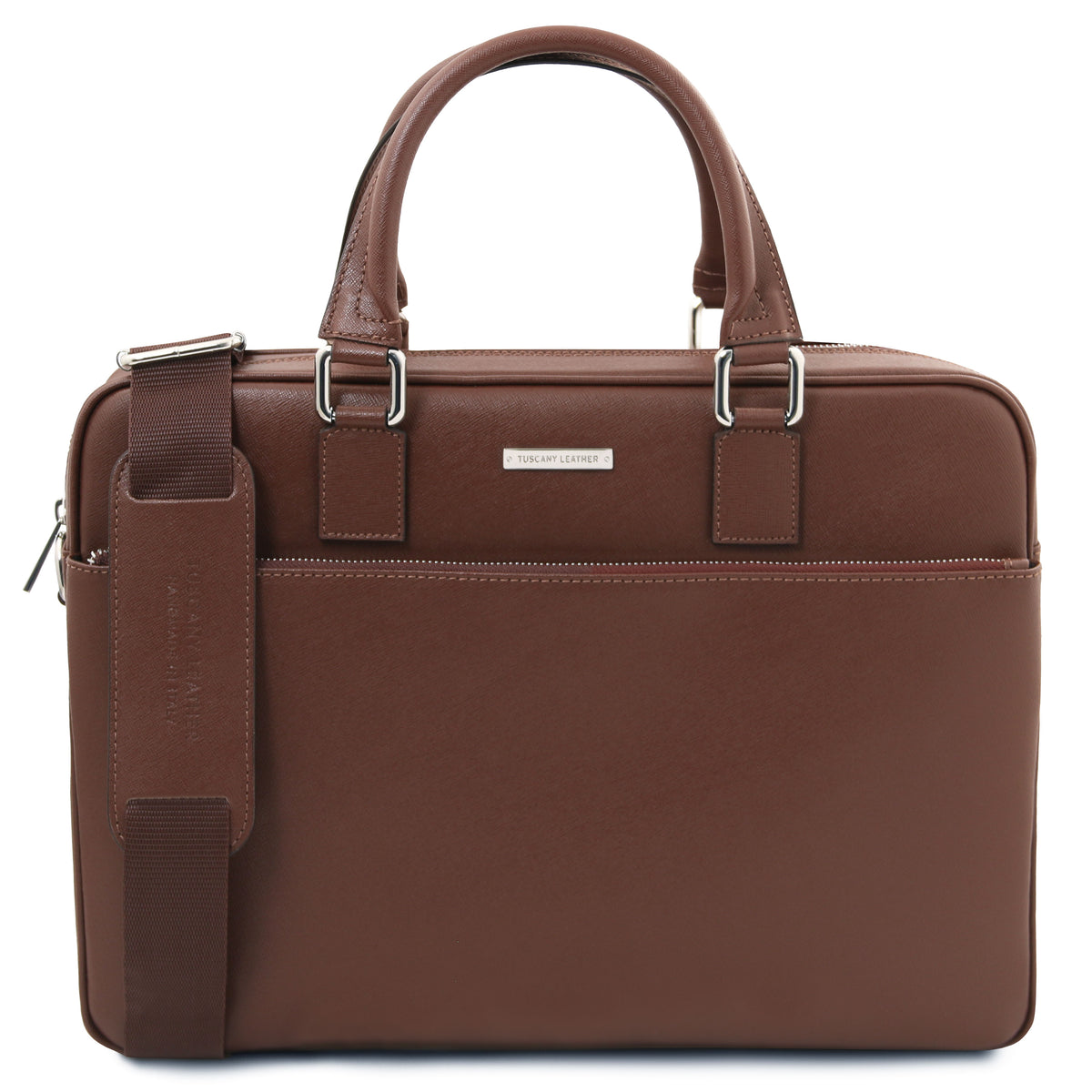 Cartable homme cuir Saffiano ordinateur 15 pouces TORINO Image principale du produit