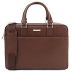 Cartable homme cuir Saffiano ordinateur 15 pouces TORINO