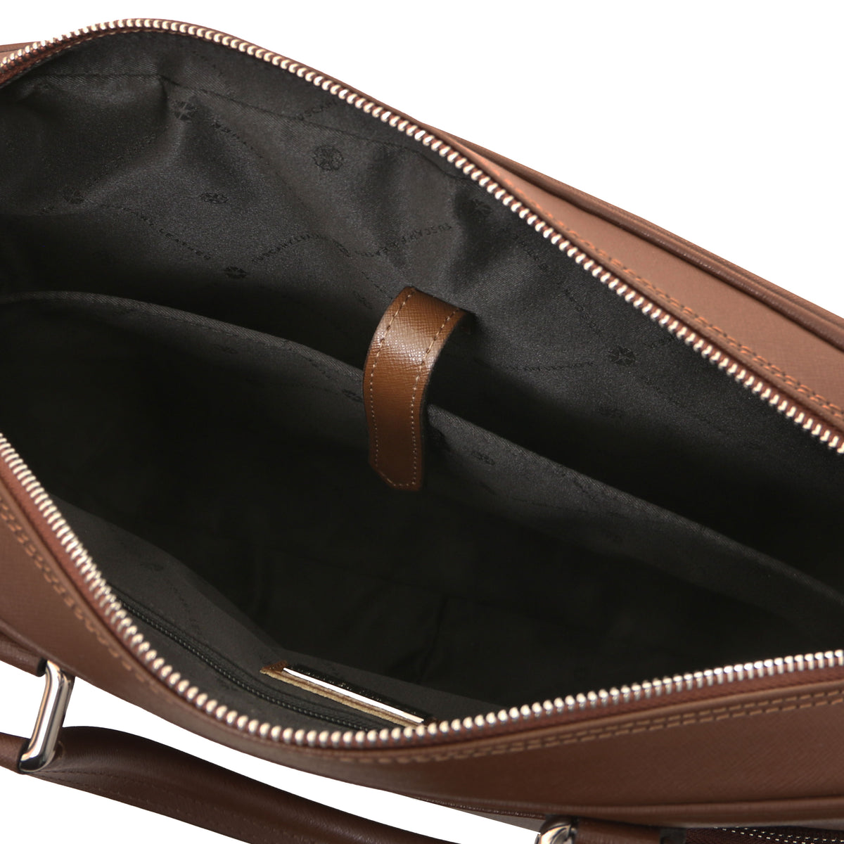 Cartable homme cuir Saffiano ordinateur 15 pouces TORINO