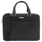 Cartable homme cuir Saffiano ordinateur 15 pouces TORINO