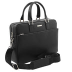 Cartable homme cuir Saffiano ordinateur 15 pouces TORINO